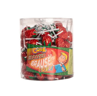 Cool Erdbeer Lolli
